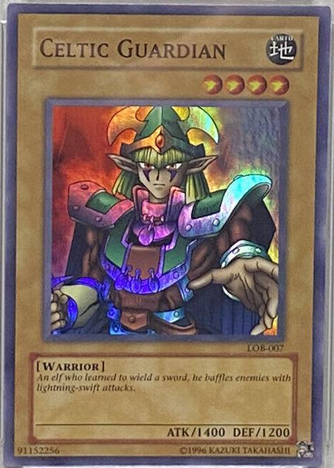 Celtic Guardian 2002 Legend of Blue Eyes White Dragon #LOB-007