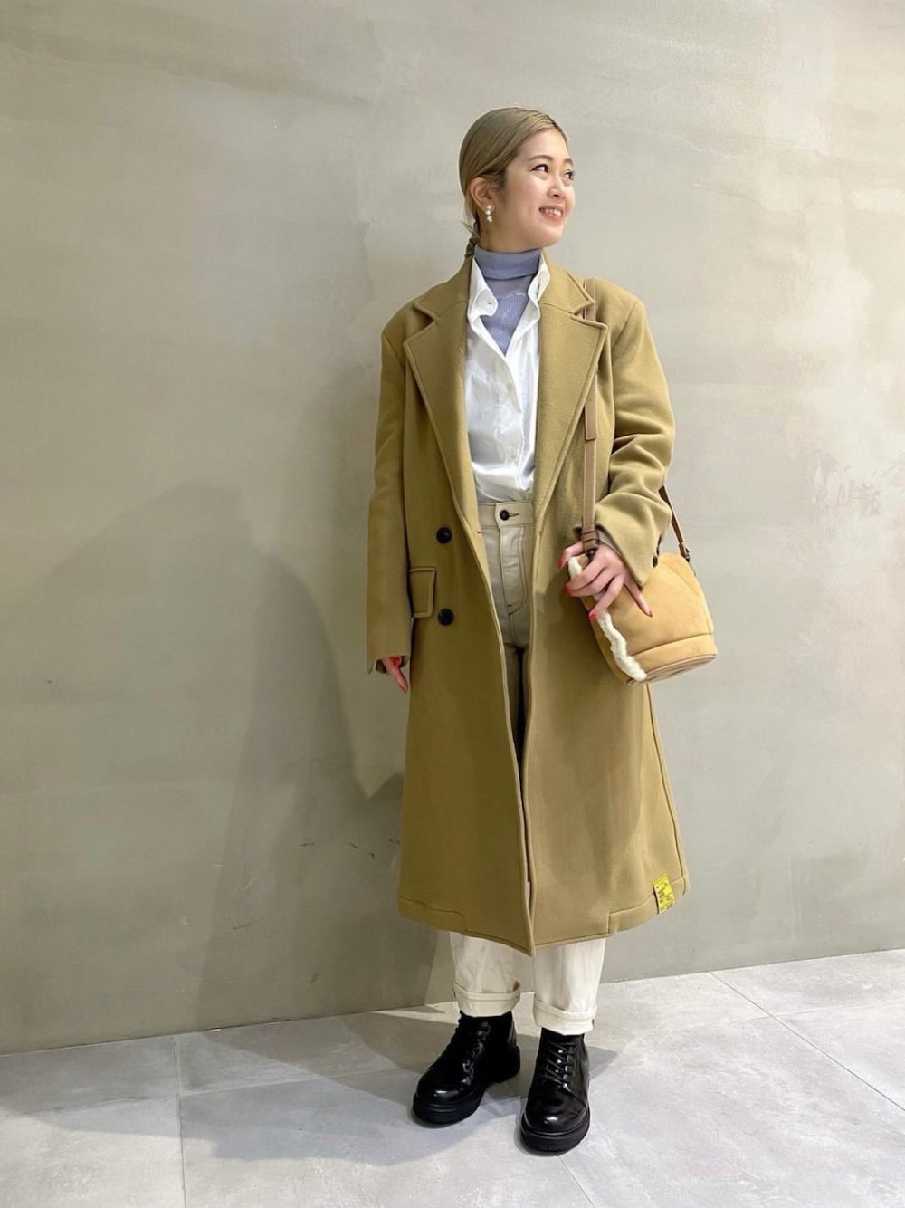 DIESEL（ディーゼル）の「レディース ロングコート ウール（チェスター