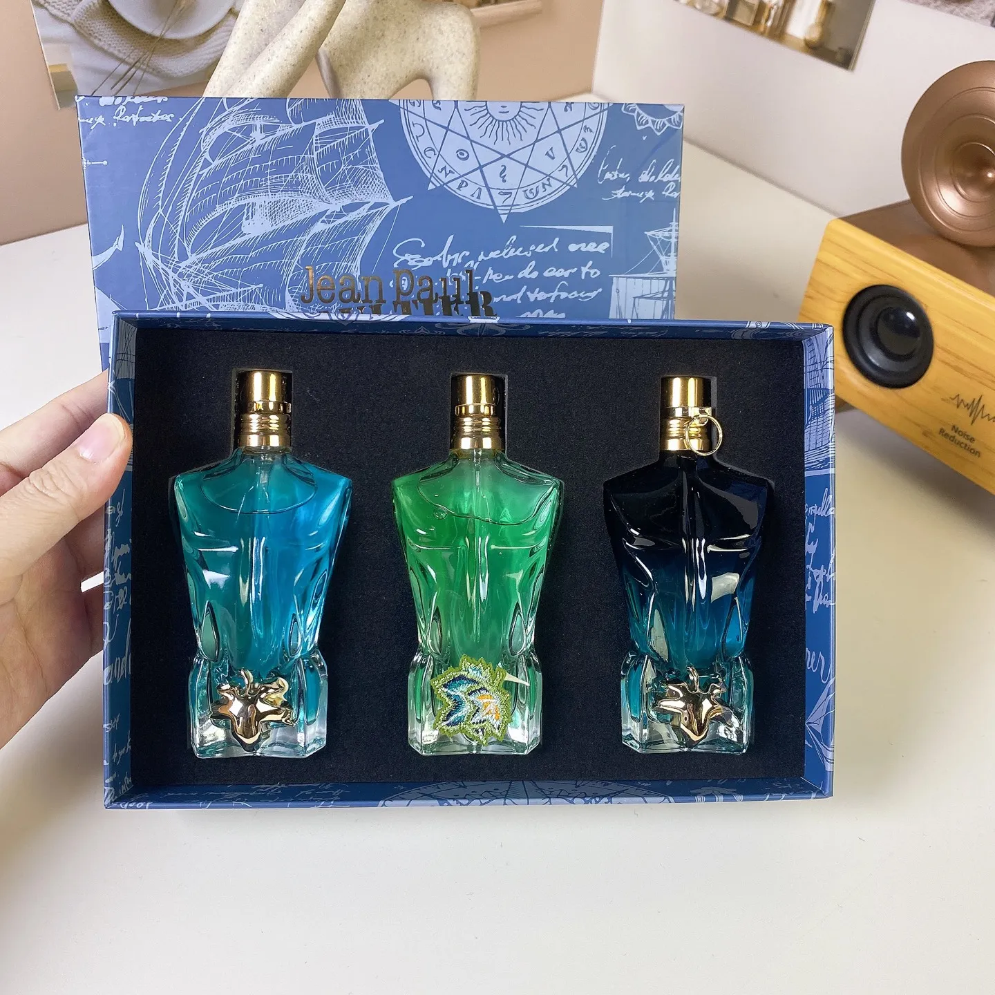Travel Fragrance Set: Three Distinct Eau De Toilette Sprays For