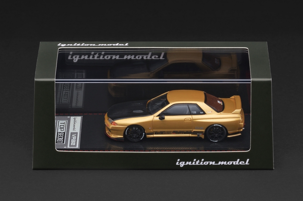 1/64 ダイキャストモデルに新作「TOP SECRET GT-R (VR32) 」カラー