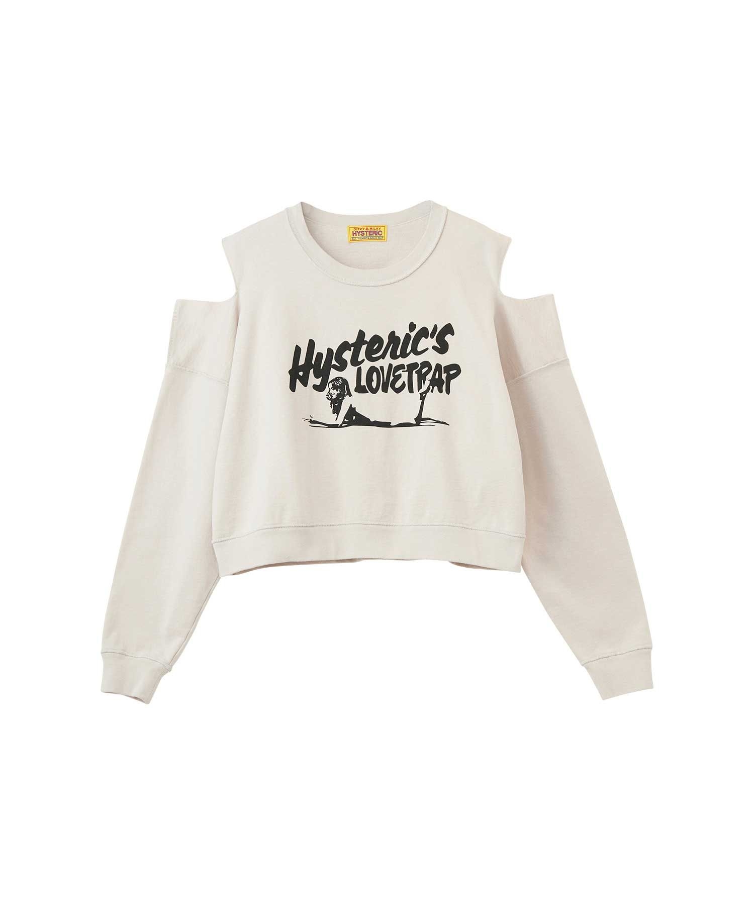 HYSTERIC'S LOVETRAP ショート丈スウェット|HYSTERIC GLAMOUR WOMEN