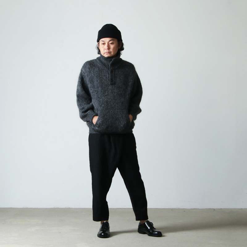 crepuscule (クレプスキュール) mohair lowgage high neck / モヘア