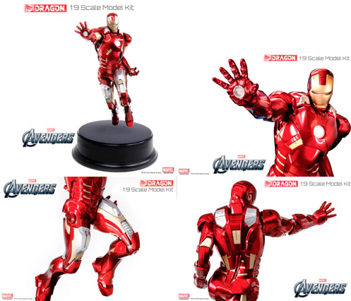ドラゴンモデル プラモデル 1/9 アベンジャーズ アイアンマン Mk.VII