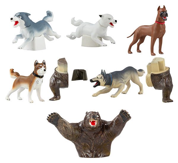 銀牙 -流れ星 銀- フィギュアコレクション 完全版 6個入りBOX[SO-TA