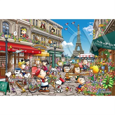 スヌーピー イン パリ 1000ピース (完成サイズ:50×75cm) 4977389126101