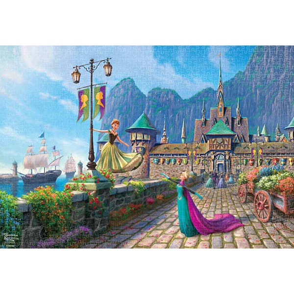 ジグソーパズル ディズニー Tangled 1000ピース (完成サイズ:51×73.5cm