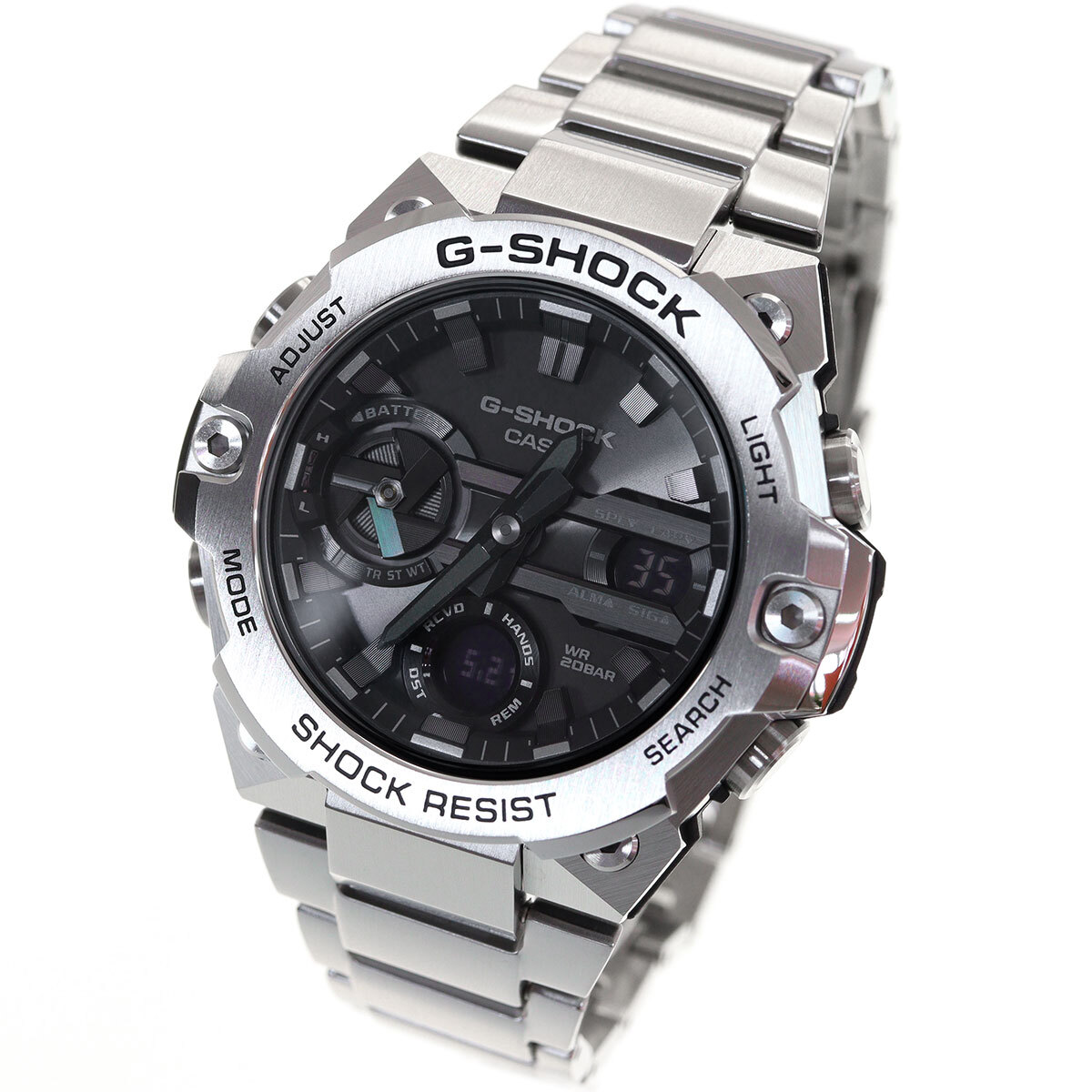 カシオ CASIO G-STEEL GST-B400D-1AJF 腕時計 メンズ タフソーラー G