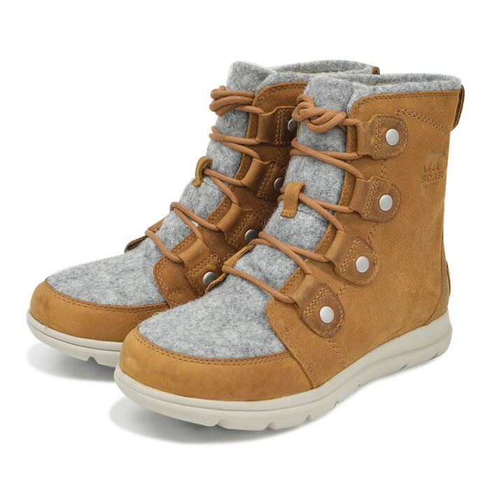 ソレル レディース ブーツ 防水加工 スノトレ SOREL EXPLORER JOAN