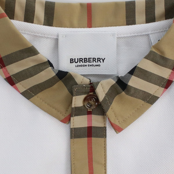 BURBERRY バーバリー 8063711 ロンパース ベビー WHITE ホワイト