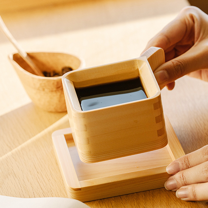 カップ＆ソーサー【木製 /カップ/木婚式/プレゼント/結婚/記念日