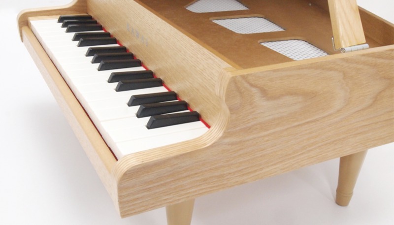 カワイ グランドピアノ（ナチュラル＜木目＞:1144）32鍵 ピアノ ミニ