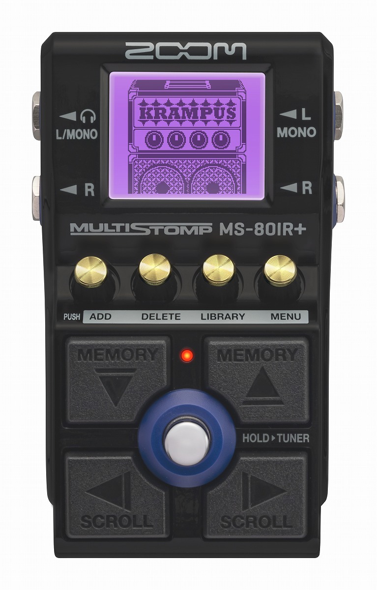 ZOOM MS-80IR+ MultiStomp マルチエフェクター ズーム ストンプ