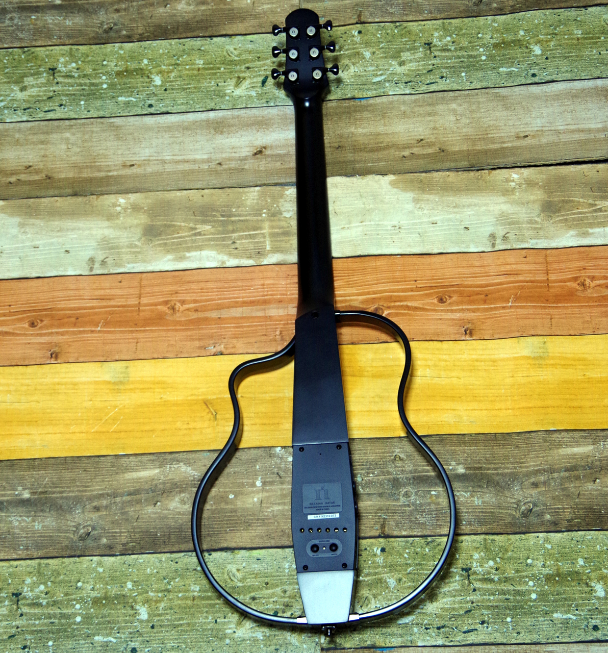 NATASHA NBSG Steel, BK / Smart Guitar, Black（新品）【楽器検索