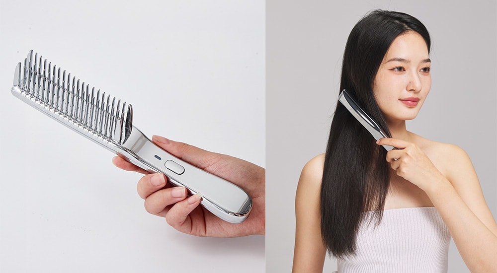 4-138 KARAMAN カラマンビューティーブラシ シルバー Amazon