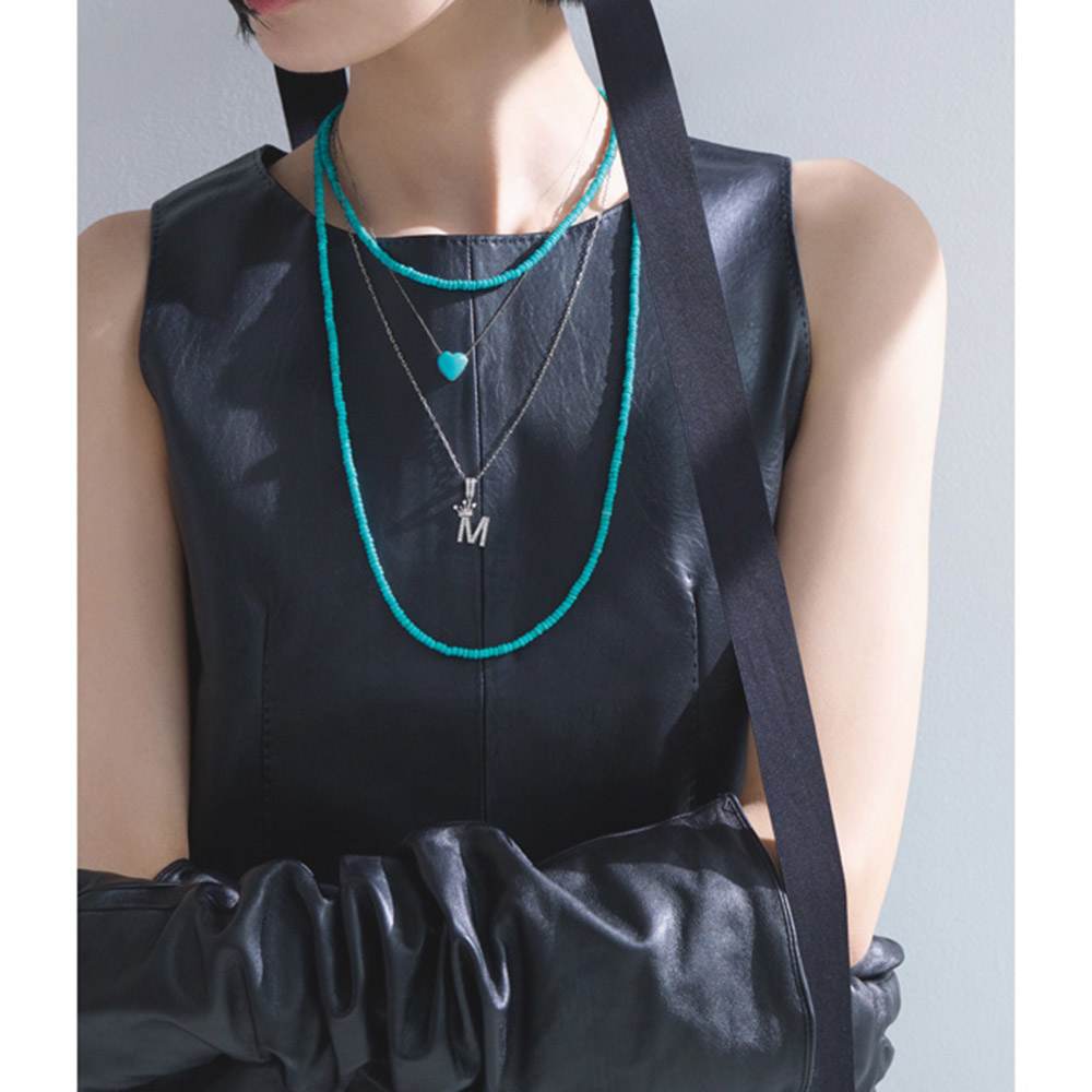 SV ナチュラルターコイズ ネックレス 通販 - ディノス