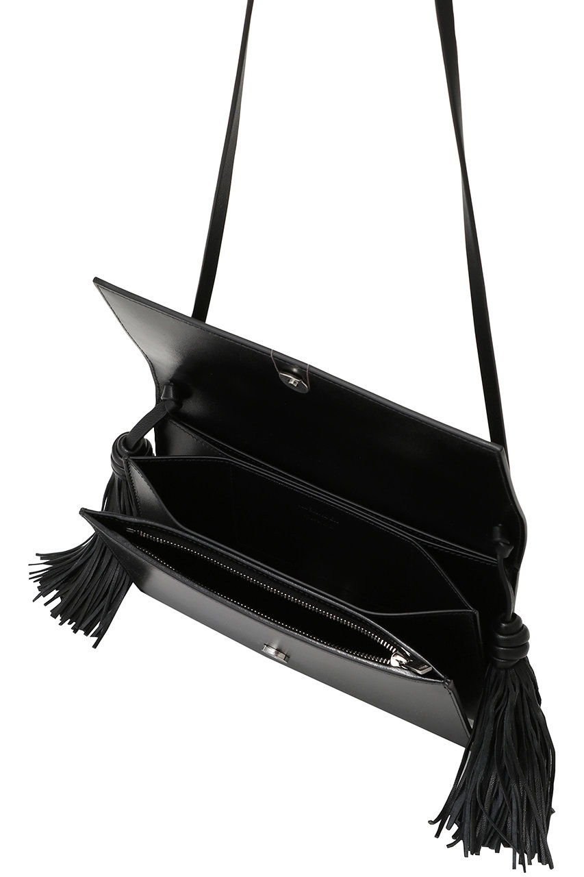JIL SANDER(ジル サンダー)｜TASSEL クロスボディバッグ/ブラック の