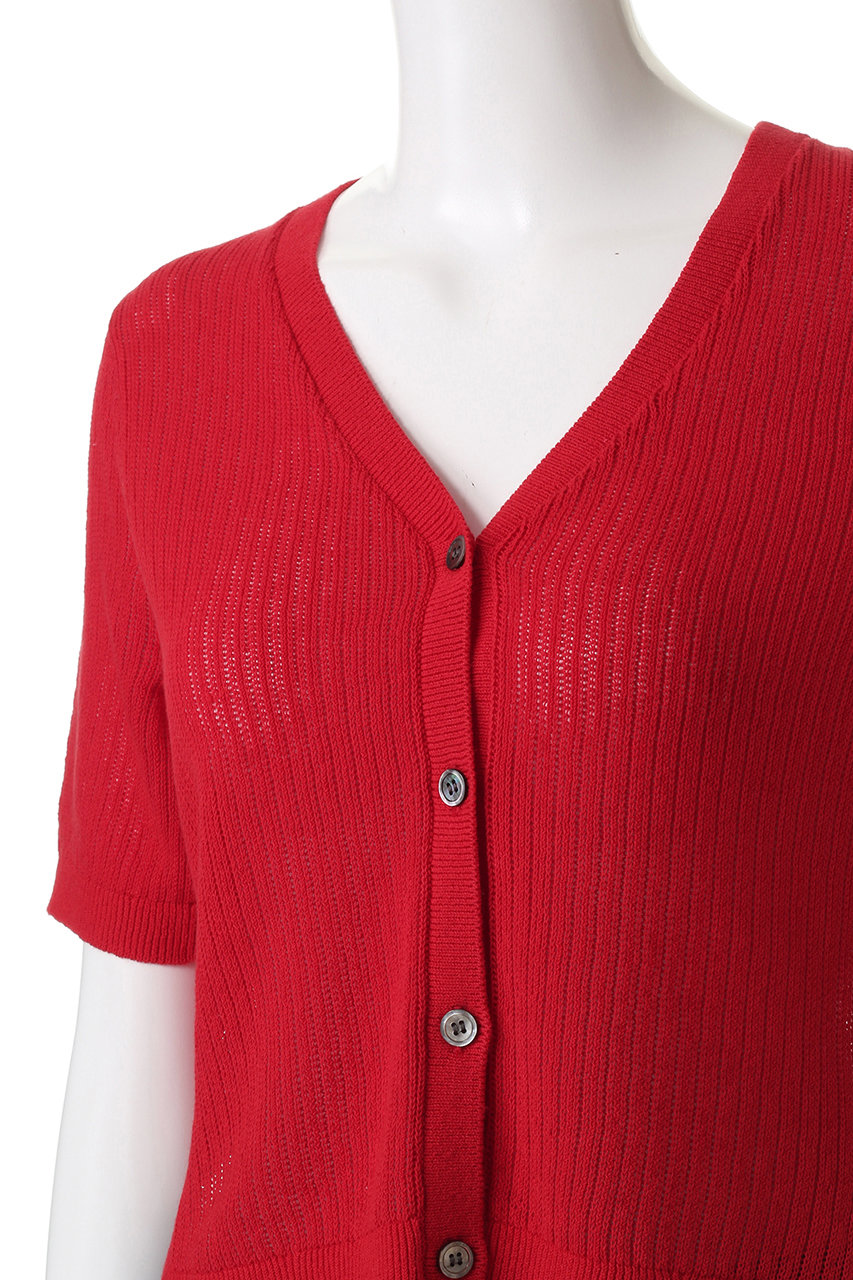 DEMYLEE(デミリー)｜CADEN コットンリネン ハーフスリーブ Vネック