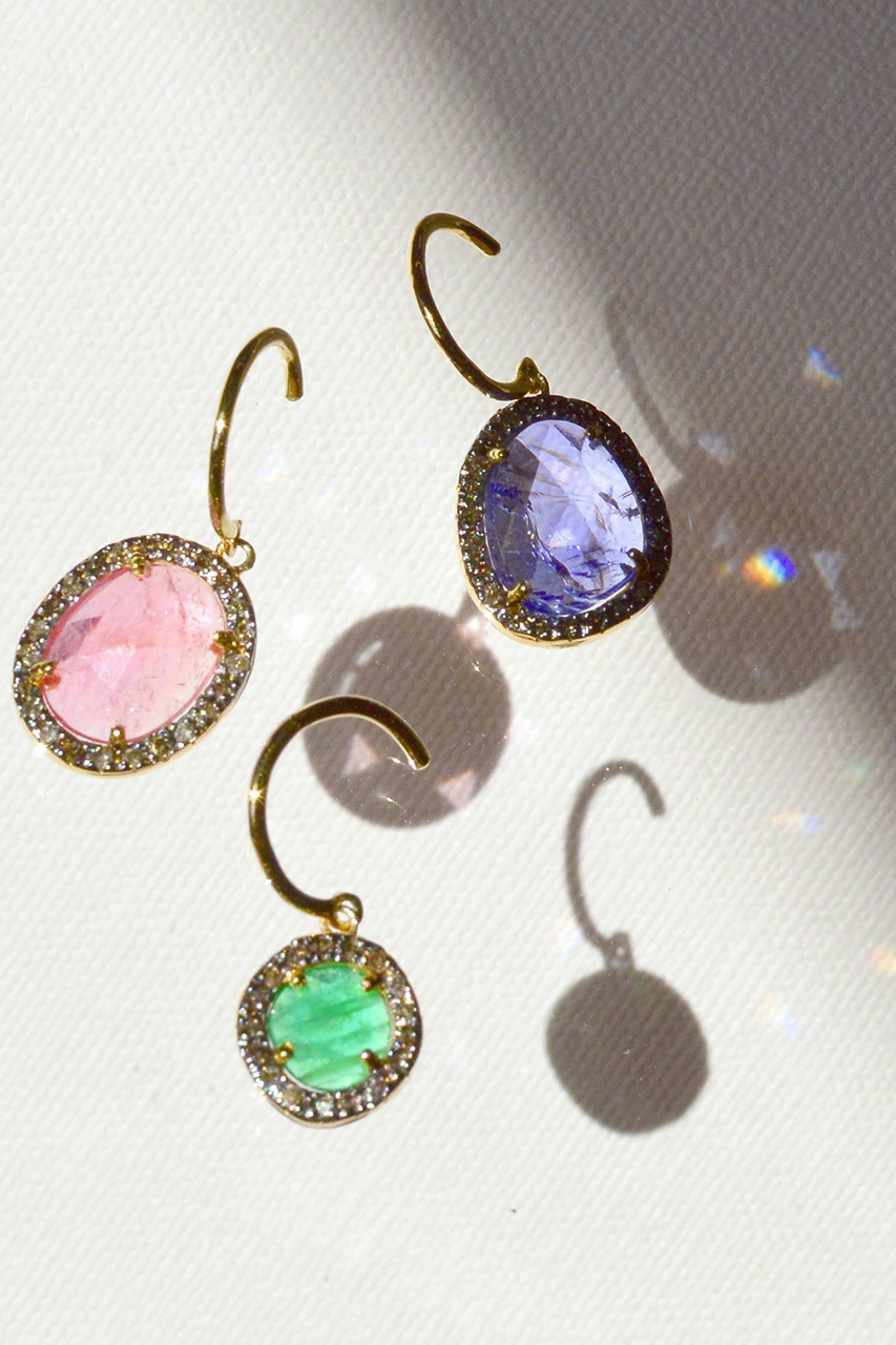 ARTIDA OUD(アルティーダ ウード)｜elafonisi ピンクトルマリン パヴェ