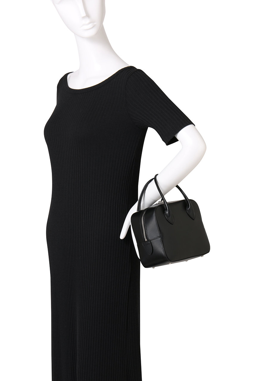 MAISON CANAU(メゾン カナウ)｜SMOOTH BOX-BOSTON(S)/ブラック の通販