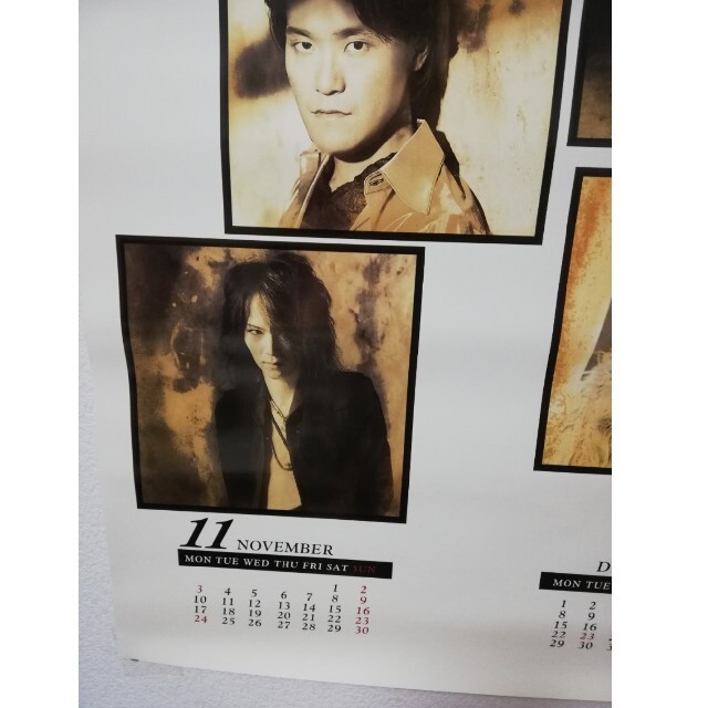 ☆ポスター58☆ X JAPAN 1997年11.12月 カレンダーの通販 by SUN's