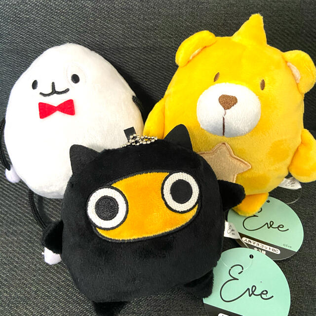 Eve 人外マスコットBC ぬいぐるみ クマタロー 黒子ちゃん たまごの通販