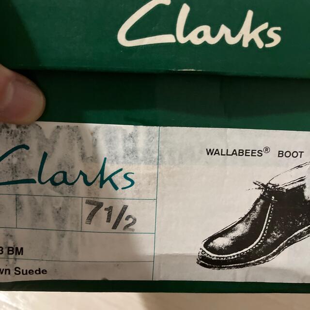 Clarks - 極上品 デッドストック アイルランド製クラークスワラビー 箱