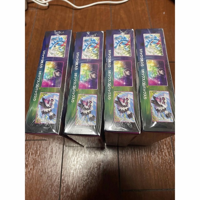 ポケモンカード フュージョンアーツ シュリンク付き 4box
