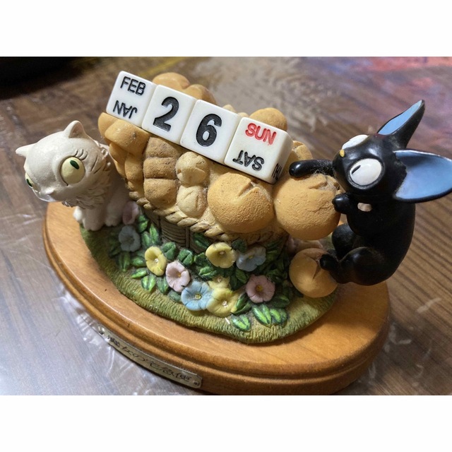 ジブリ - ジブリがいっぱい 魔女の宅急便 ジジ 万年カレンダーの通販