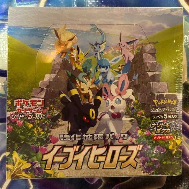 11BOX シュリンク付き未開封 イーブイヒーローズ ポケモンカード