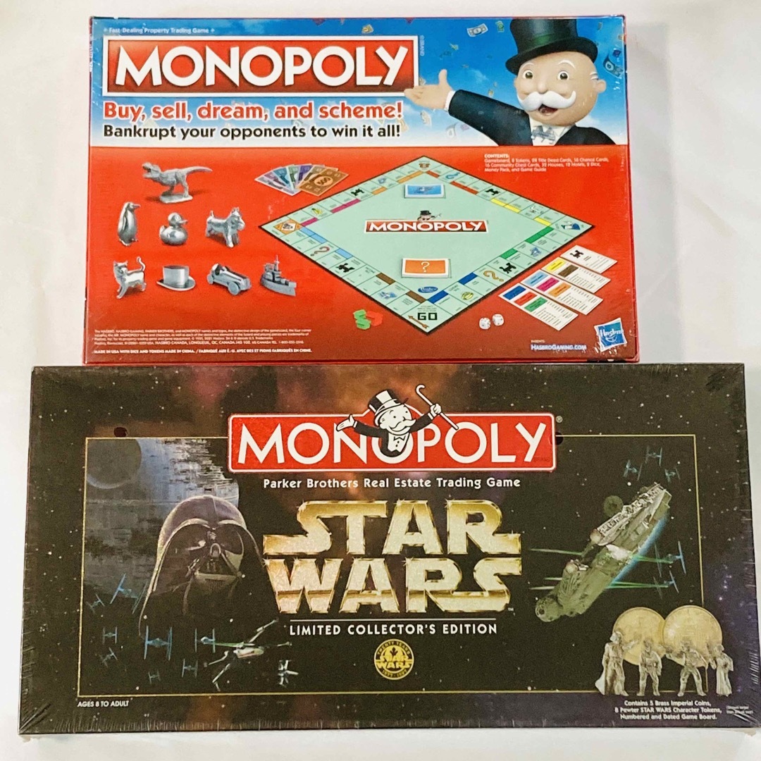 未開封】モノポリー +スターウォーズ コレクターズエディション ボード