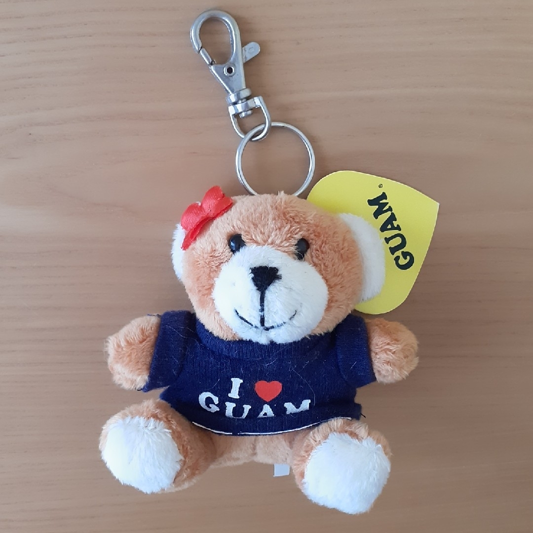 グアム土産 アイラブグアム クマのぬいぐるみ キーホルダー くまの通販
