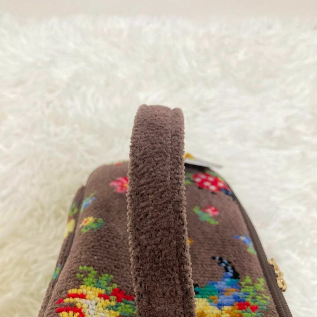 FEILER - 未使用タグ付き フェイラー ハイジ バニティポーチ ブラウン