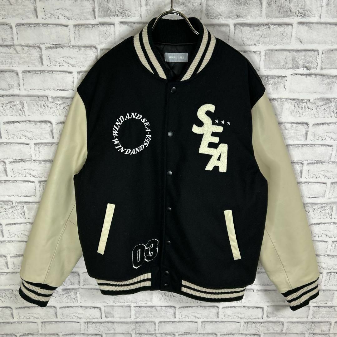 WIND AND SEA - WIND AND SEA ウィンダンシー スタジャン 3周年 刺繍