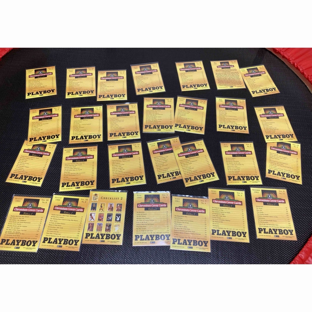 PLAYBOY - 希少)プレイボーイ PLAYBOY トレーディングカード 56枚