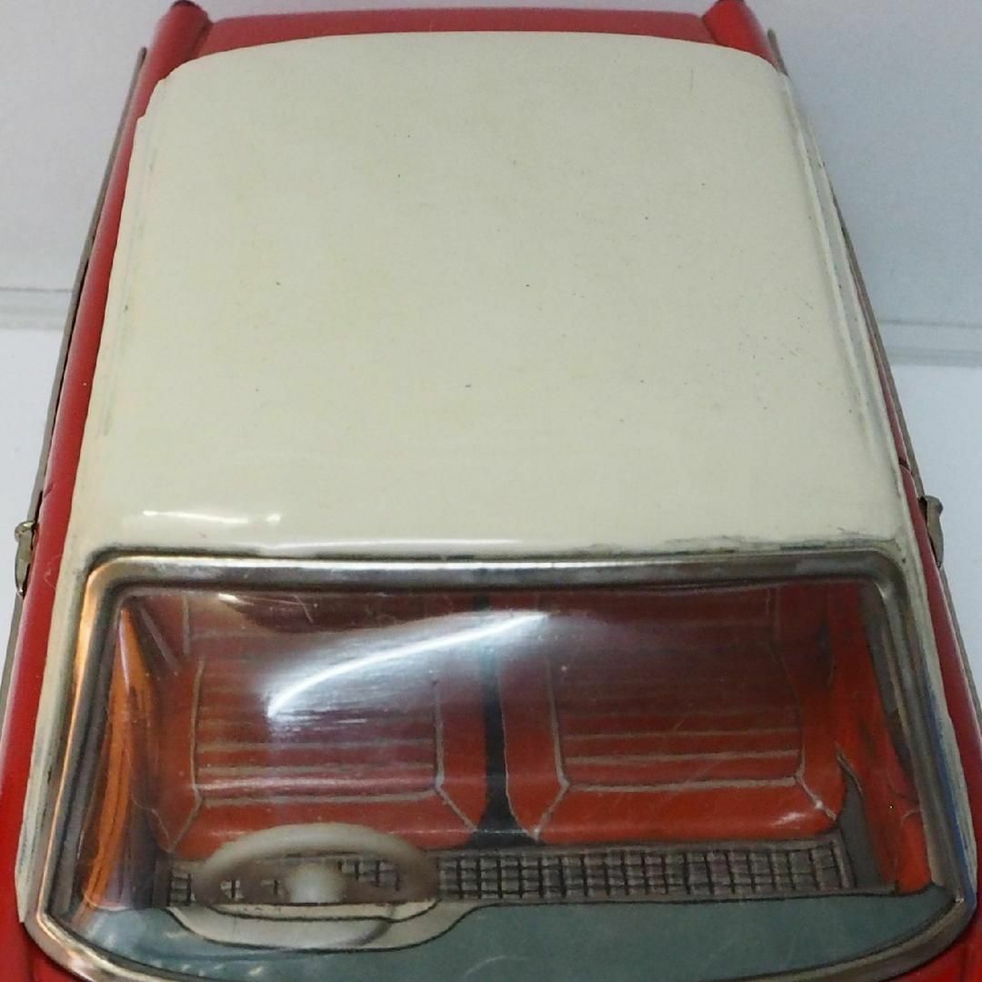 増田屋【ダイハツ コンパーノ ベルリーナ赤 リモコン欠】当時物ブリキ