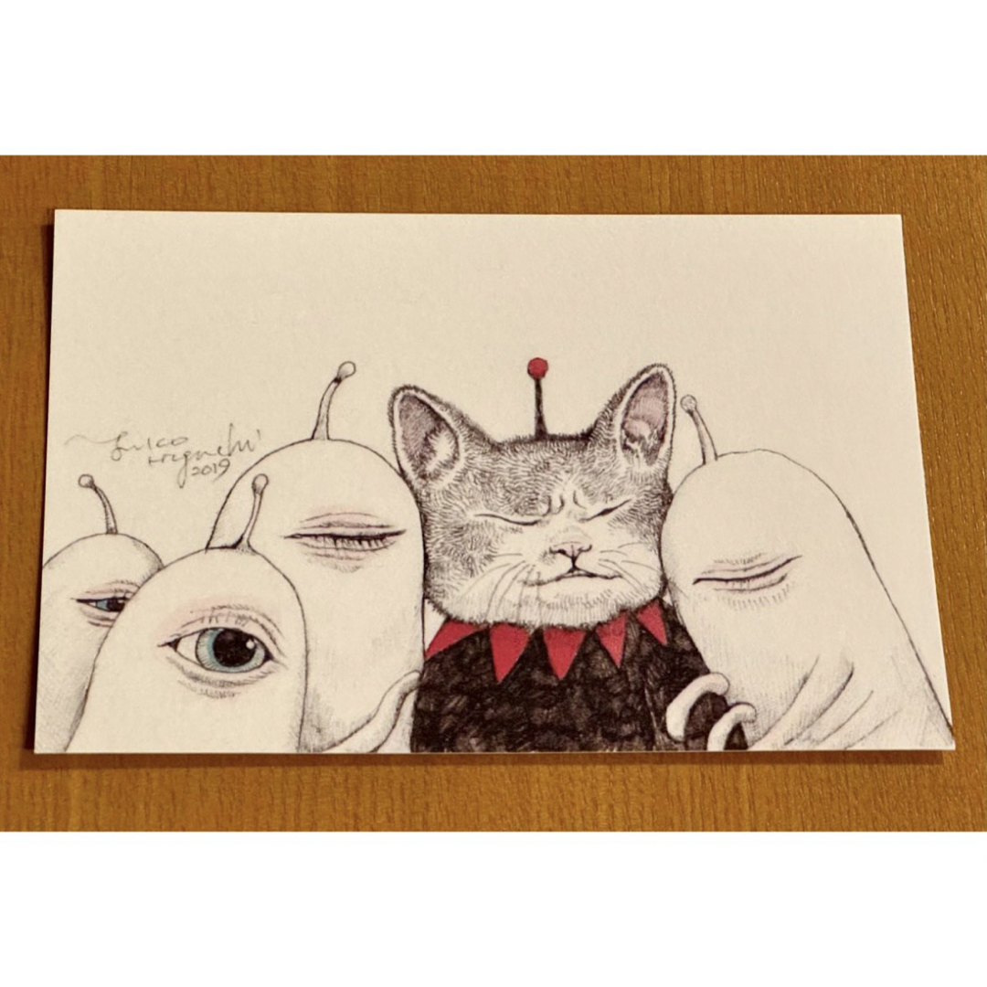 ボリス雑貨店 ポストカード ひとつめちゃんとギュスターヴくん