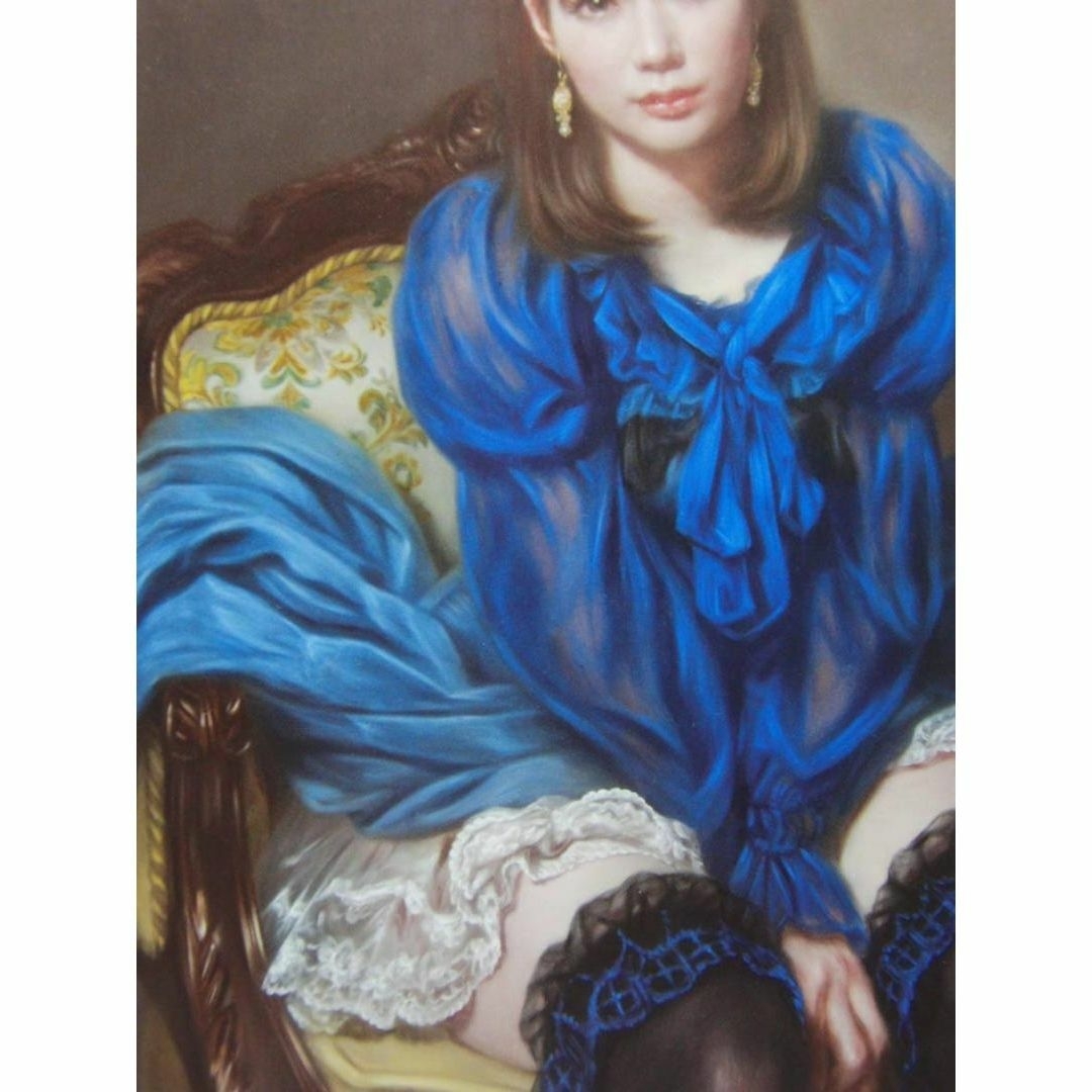 三嶋 哲也 「Blue-Temptations」、厳選、希少画集・額装画の通販 by