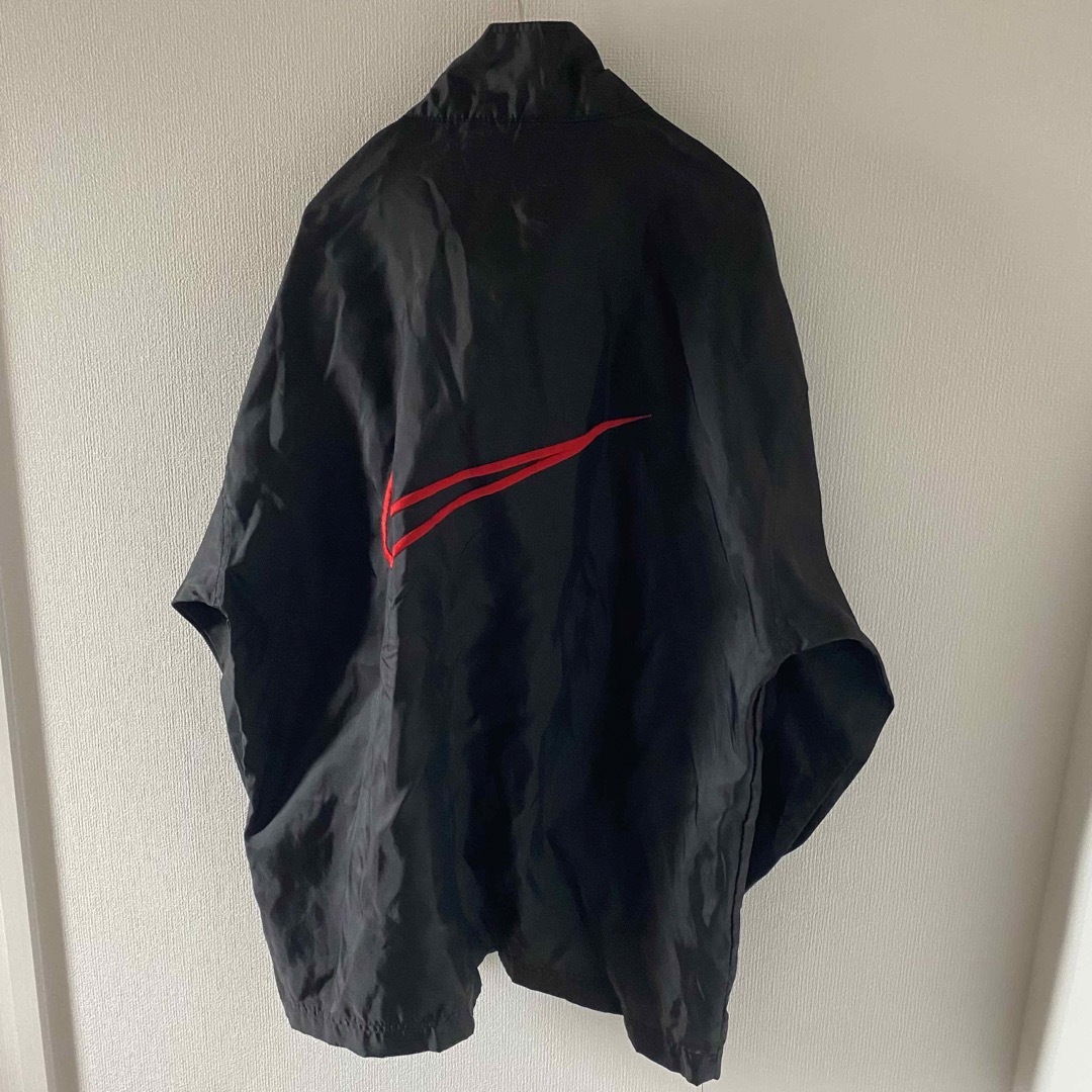 NIKE - 90sNIKEナイキ銀タグハーフジップナイロンジャケットジャンパー
