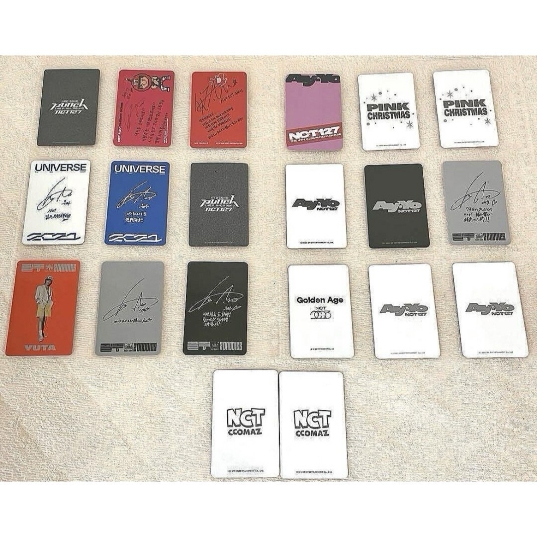 nct127 ユウタ まとめ売り 悠太 中本悠太 nct まとめ