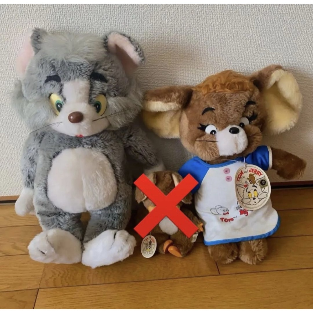 激レア】トムとジェリー ぬいぐるみ 1970年代 昭和レトロの通販 by