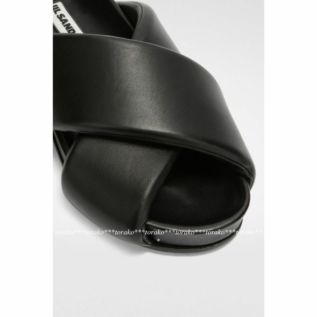 JIL SANDER - 新品 JIL SANDER ジルサンダー クロスストラップスライド