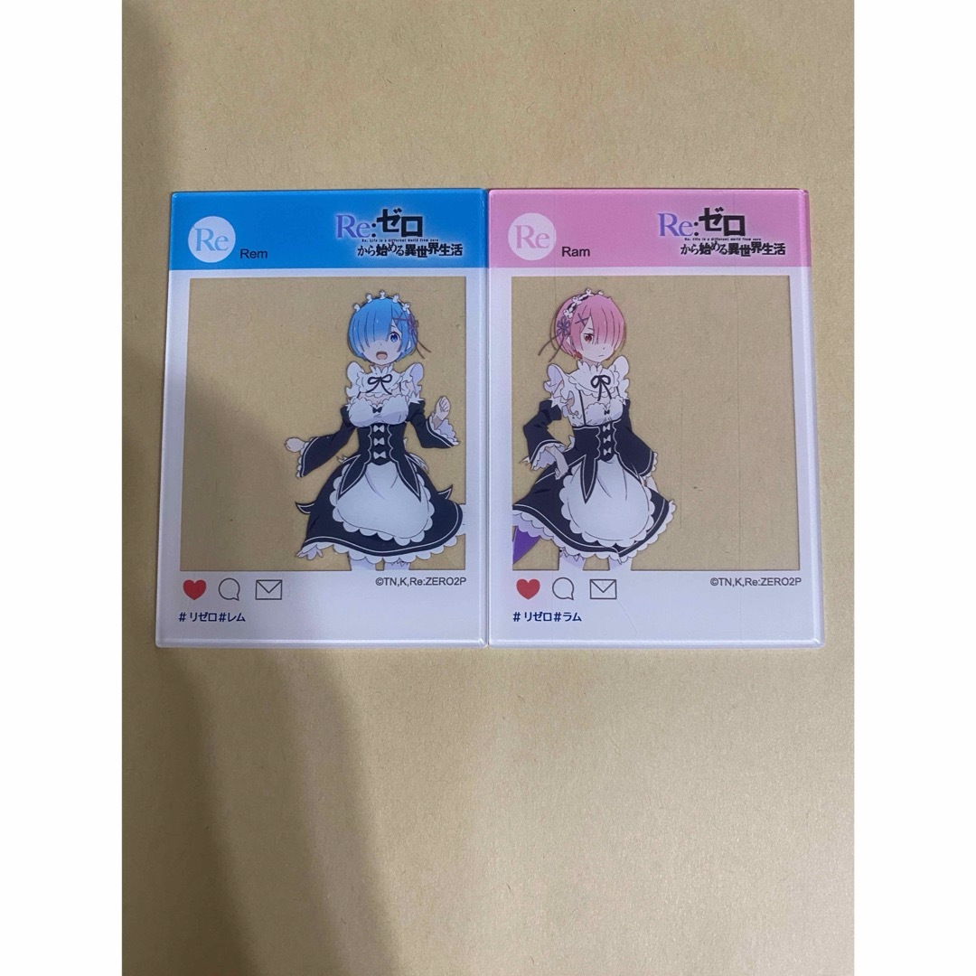 Re: ゼロから始める異世界生活 アクリルプレート 【全10種】セリア