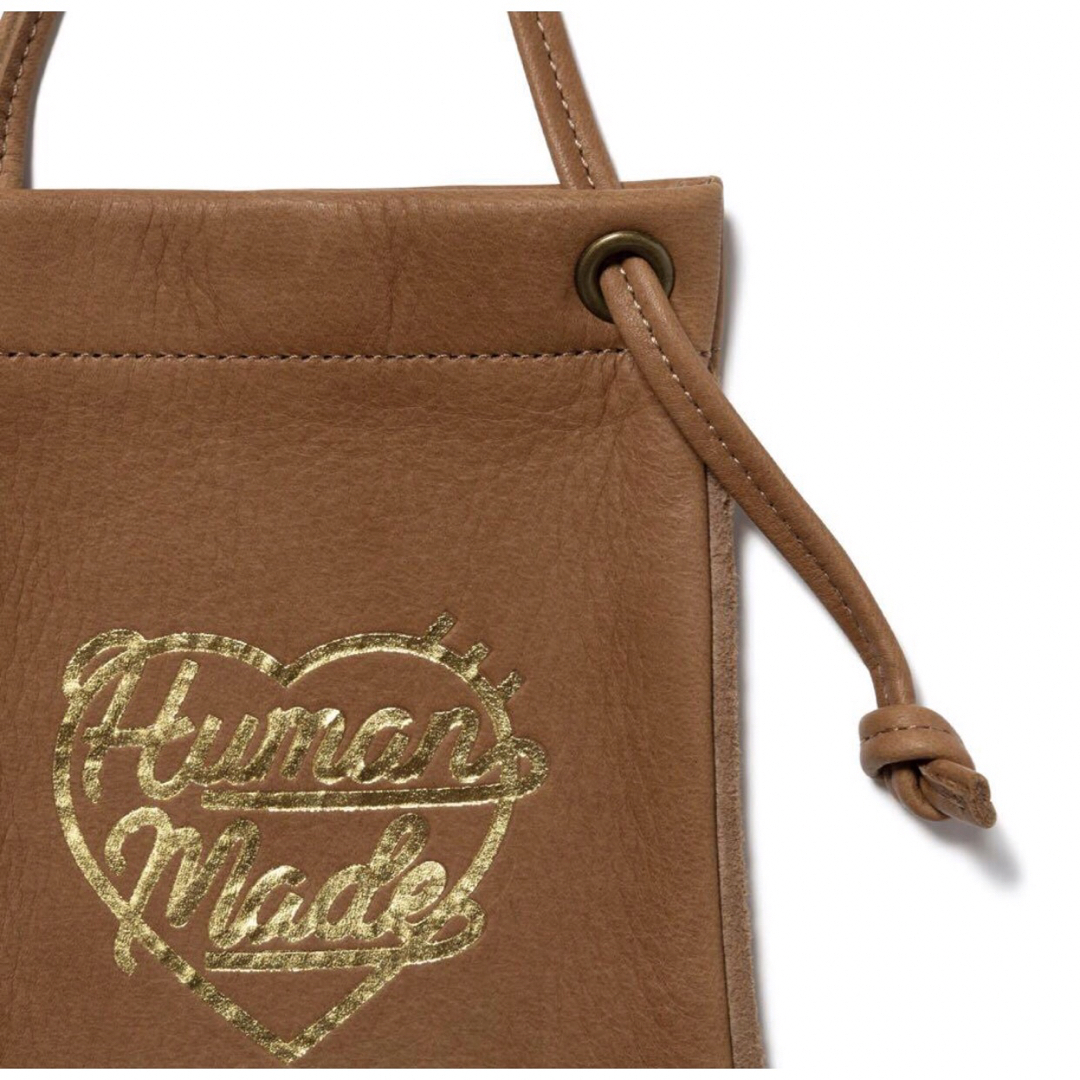 HUMAN MADE - HUMAN MADE Leather Mini Shoulder Bagの通販 by Ni's