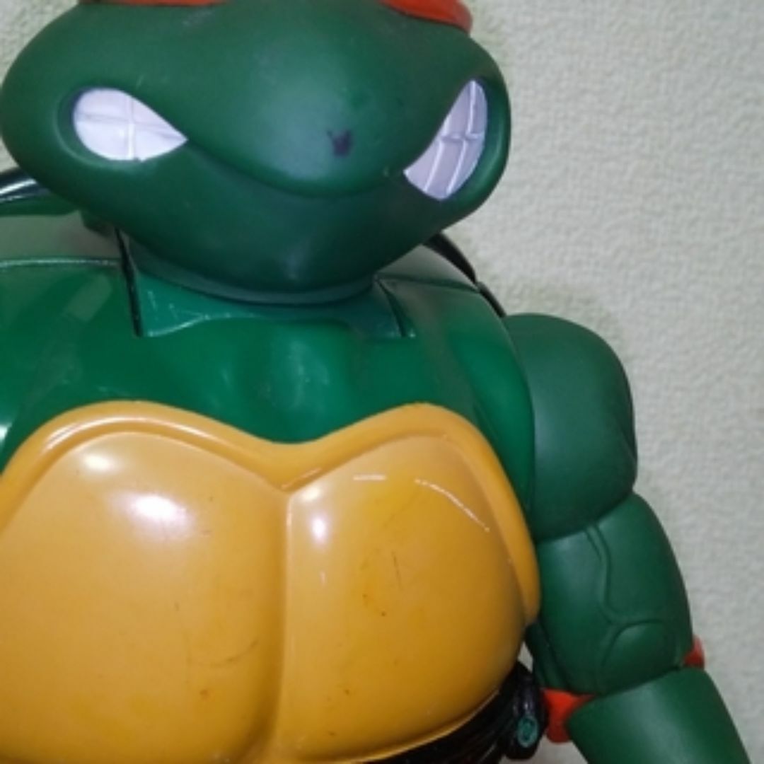 90's ミュータントタートルズ ジャイアント 変形フィギュア 2種の通販