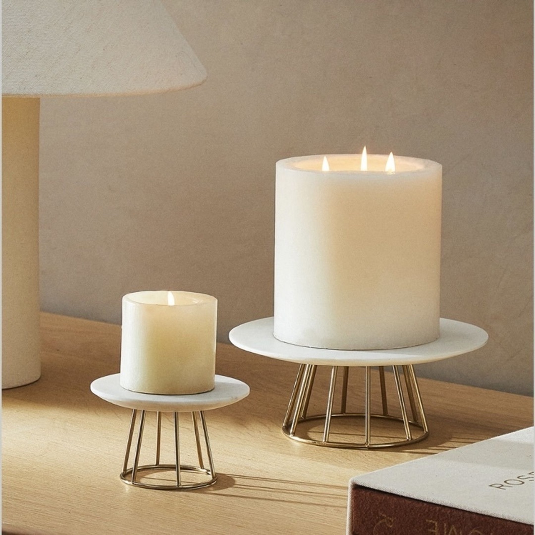 ZARA HOME - （10日頃まで出品）【ZARAHOME】 マーブル キャンドル