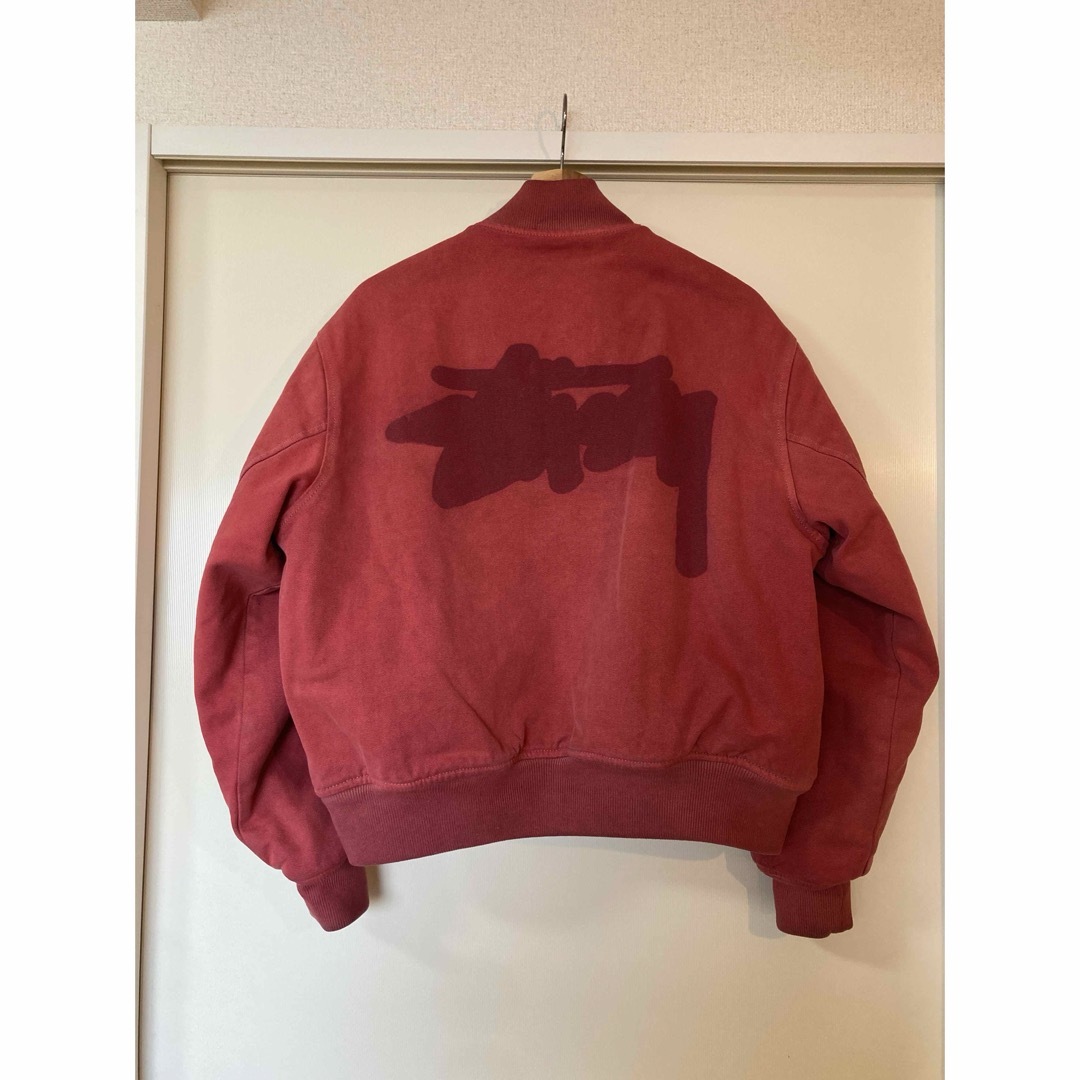 STUSSY - Stussy Ghost Logo Canvas Varsity Jacketの通販 by ガンコ's