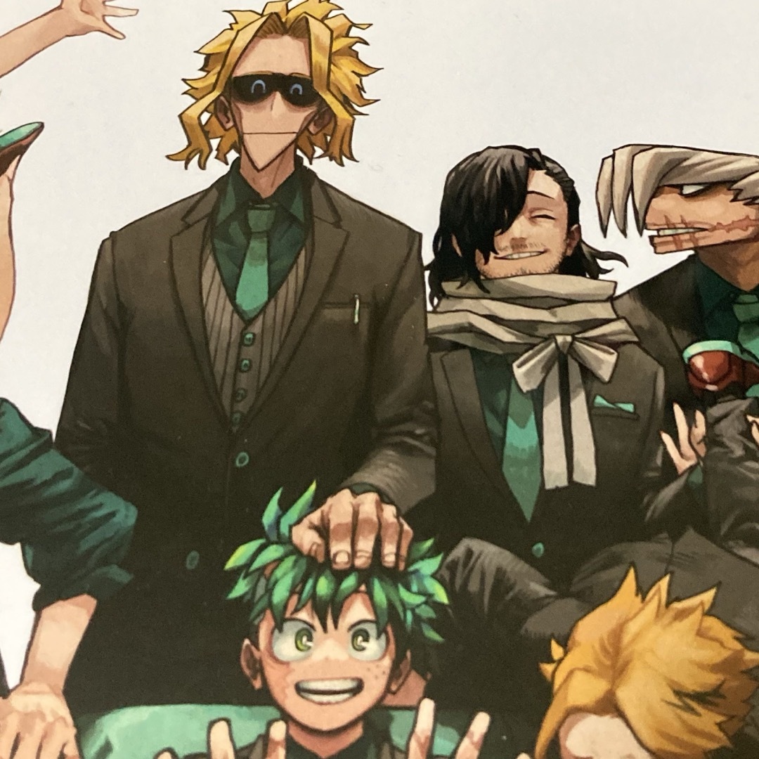 集英社 - 僕のヒーローアカデミア リッチポスター ＆ コミックス最終42