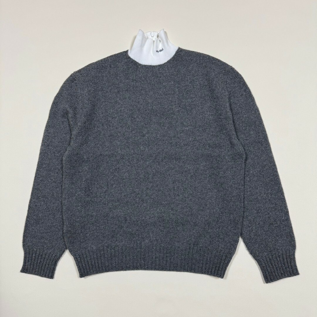 PRADA - PRADA プラダ タートルニット ダークグレー 40サイズの通販 by