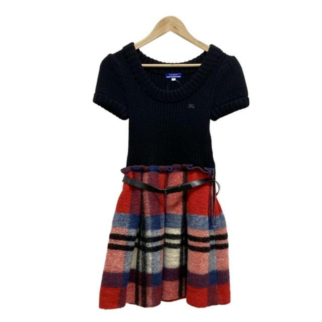 新品☆バーバリーブルーレーベル ドッキングワンピース BURBERRY