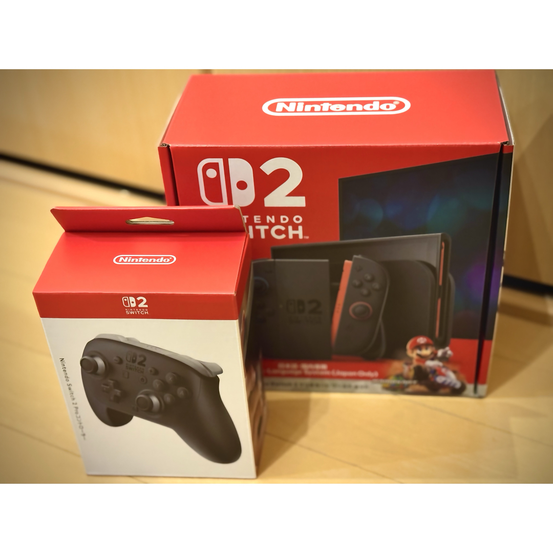 Nintendo Switch - NintendoSwitch2＋新型Proコンセットの通販 by